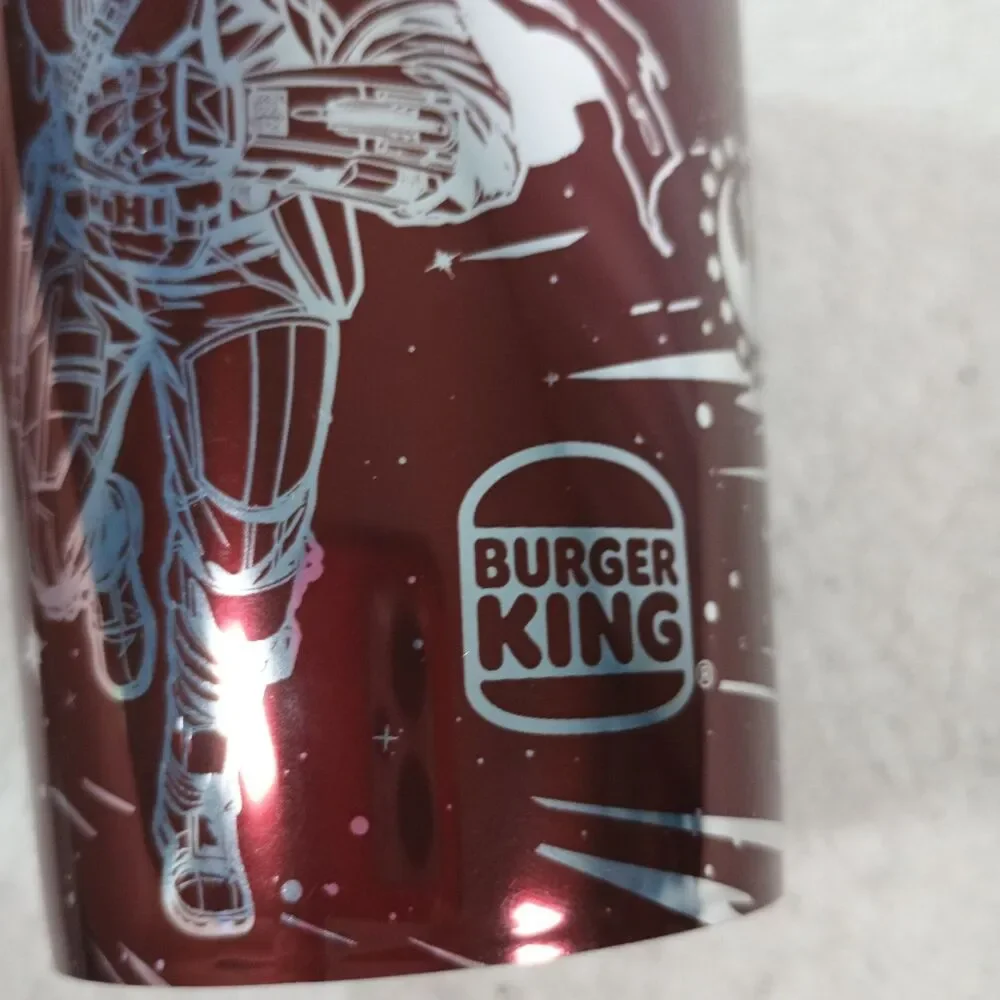 2026 Burger King Star Wars Mandalorian Grogu Rust Cup Din Djarin Collectible